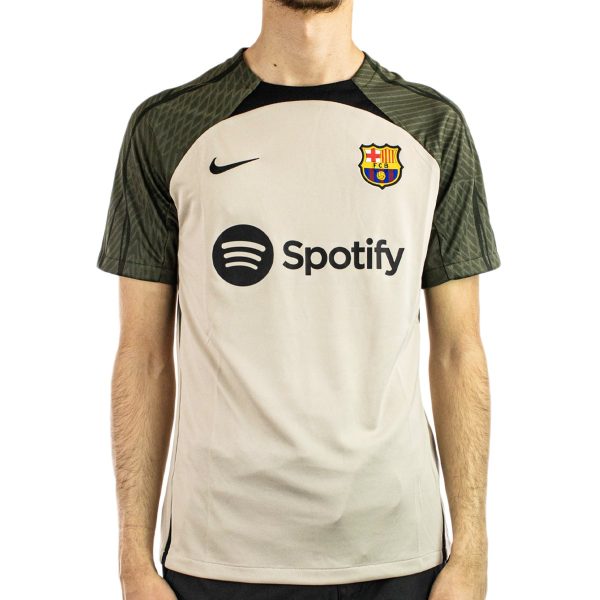 Nike FC Barcelona Dri-Fit Strike Trikot DX3016-222 - beige-grün-schwarz Verkauf