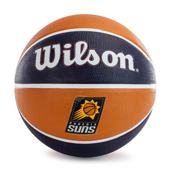 Wilson Phoenix Suns NBA Team Tribute Basketball Größe 7 WTB1300XBPHO - lila-orange Schn?ppchen