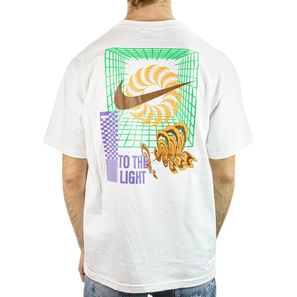 Nike Max90 Festival LBR T-Shirt FB9786-100 - weiss-grün-braun Rabatt – Bild 2