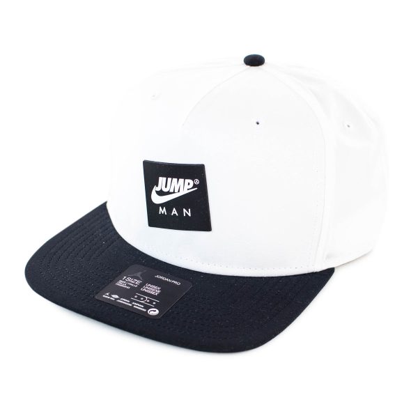 Jordan Pro Jumpman Cap DC3681-100 - weiss-schwarz Online-Schn?ppchen