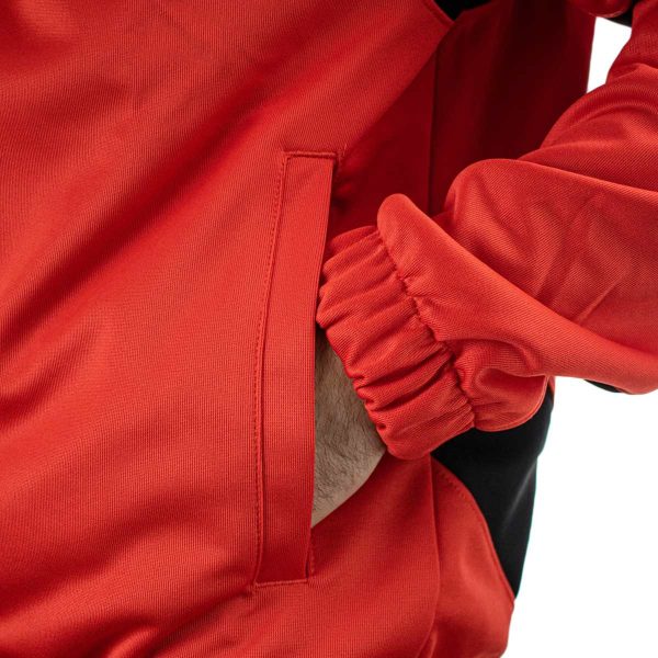 Jordan Sport DNA HBR Trainings Jacke CV2689-673 - rot-schwarz Jetzt online – Bild 5