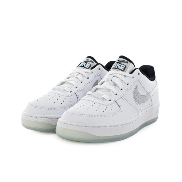 Nike Air Force 1 LV8 (GS) CW5909-100 - weiss-grau-schwarz Jetzt online – Bild 2