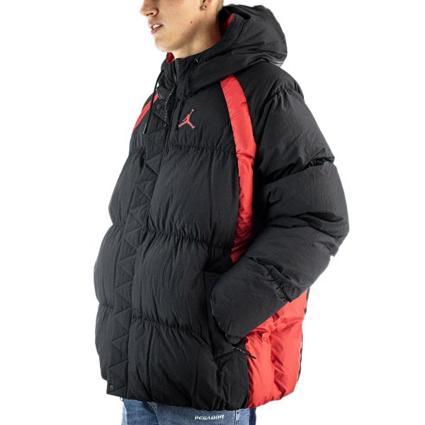 Jordan Essential Puffer Winter Jacke DA9806-010 - schwarz-rot Angebot – Bild 2