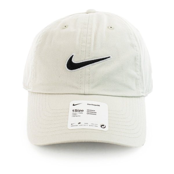 Nike Essentials Heritage 86 Swoosh Cap 943091-072 - beige-schwarz Mode – Bild 2