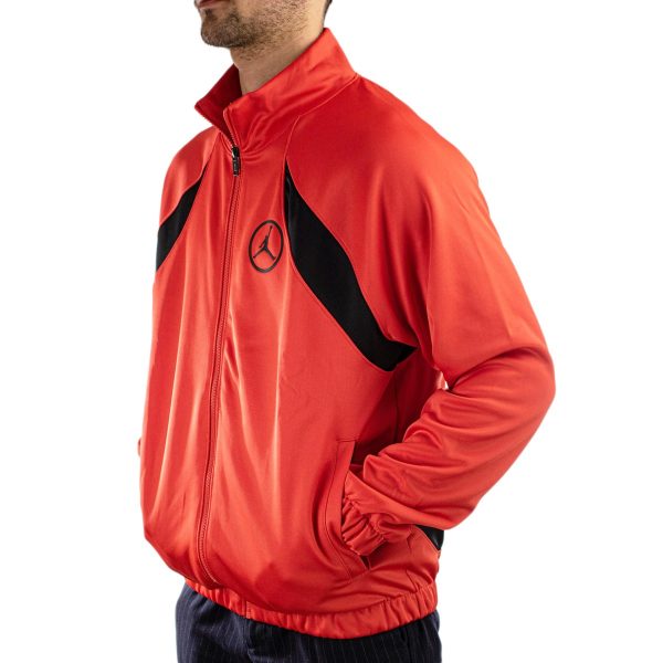 Jordan Sport DNA HBR Trainings Jacke CV2689-673 - rot-schwarz Jetzt online – Bild 2