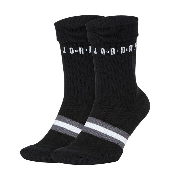 Jordan Legacy Crew 2-Paar Socken SK0025-010 - schwarz-weiss Angebot