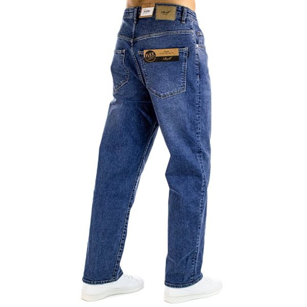 Reell Solid Jeans Loose Tapered Fit 1123-002 02-001 1300 - dunkelblau Zu verkaufen