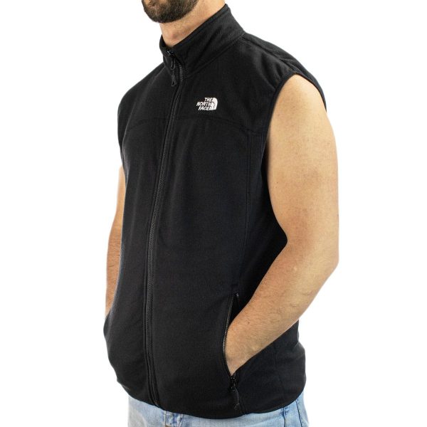 The North Face 100 Glacier Weste NF0A7SSLJK3 - schwarz Im Angebot – Bild 2