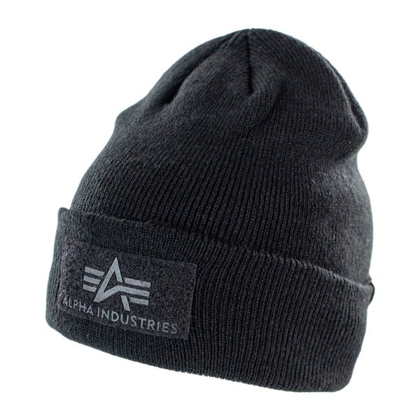 Alpha Industries Inc VLC Beanie Winter Mütze 118943-03 - schwarz Zu verkaufen