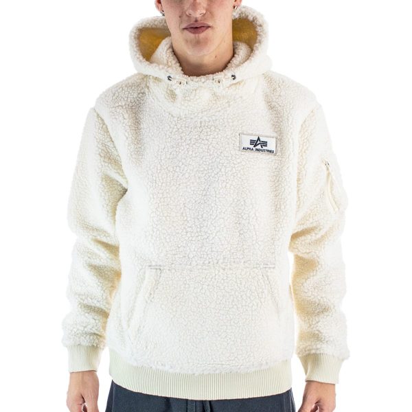 Alpha Industries Inc Teddy Hoodie 118330-16 - creme Angebot