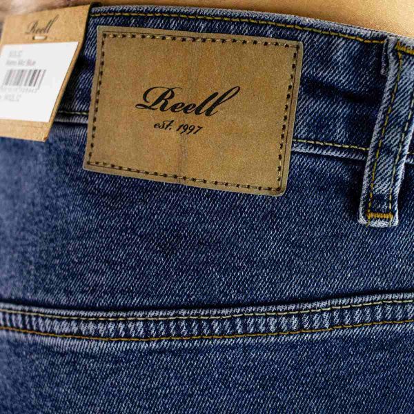 Reell Solid Jeans Loose Tapered Fit 1123-002 02-001 1300 - dunkelblau Zu verkaufen – Bild 3
