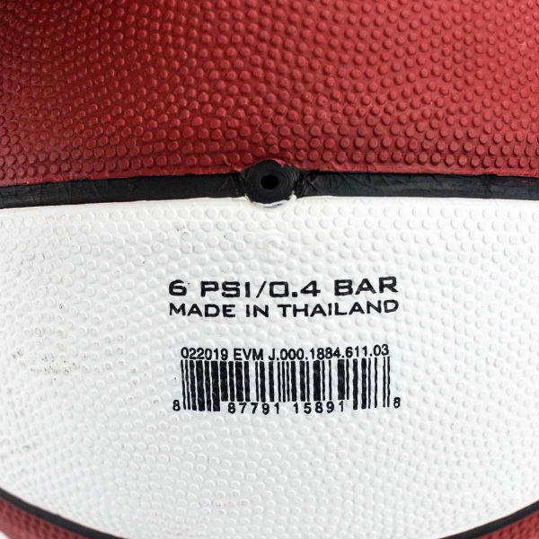 Jordan Skills Mini (Gr. 3) Basketball 9018 3 4017 611 - rot-weiss-schwarz Angebot – Bild 3