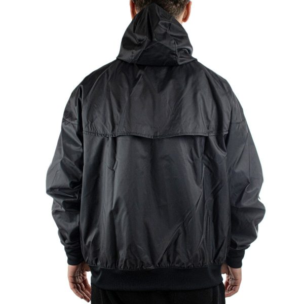 Nike Woven Windrunner Regen Jacke DA0001-010 - schwarz-weiss Online-Verkauf – Bild 3