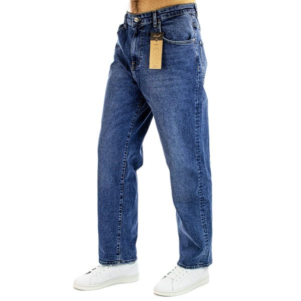Reell Solid Jeans Loose Tapered Fit 1123-002 02-001 1300 - dunkelblau Zu verkaufen – Bild 2