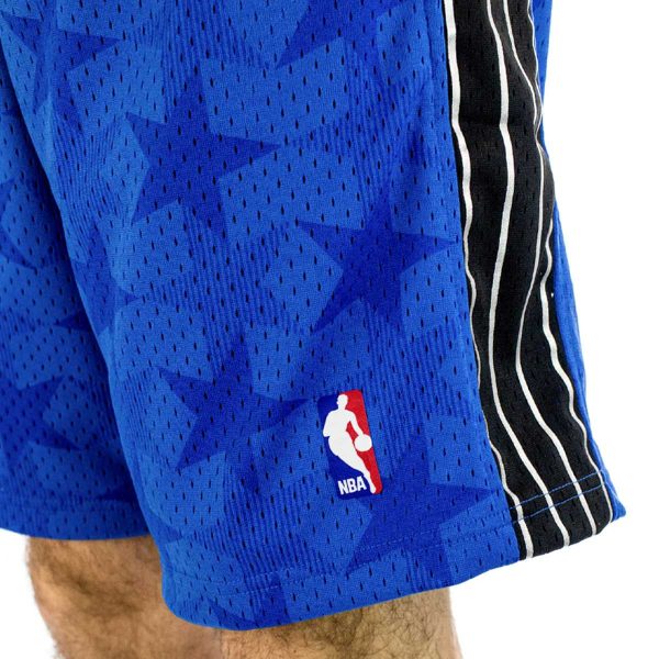 Mitchell & Ness Orlando Magic NBA Swingman 2.0 Short SMSHGS18504-OMAROYA00 - blau-schwarz Rabatt – Bild 4