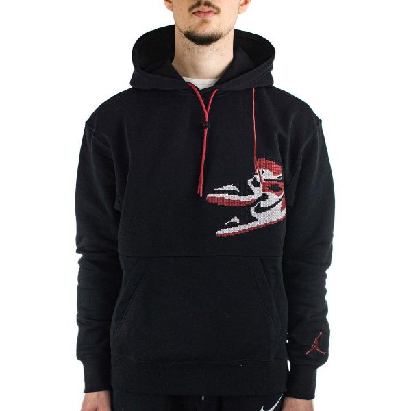 Jordan Jumpman Holiday Hoodie CT3457-010 - schwarz-rot Angebot